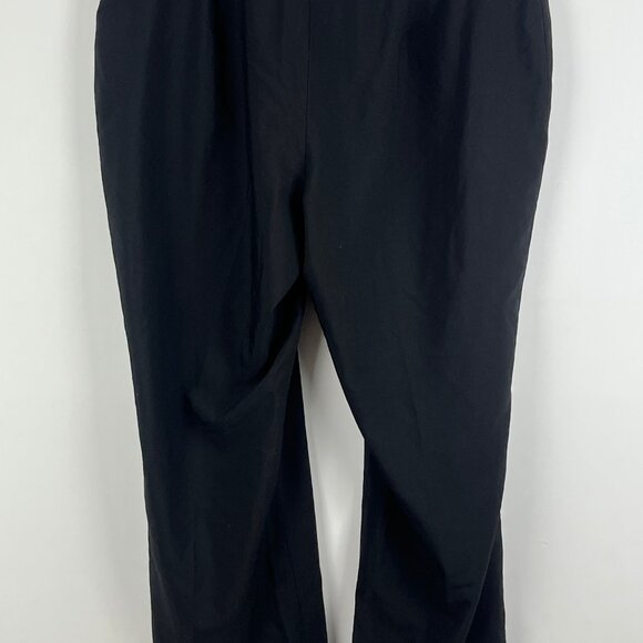 Michel Studio Collection Emma Chino Pants Size 20P Black Waist 42in Inseam 30in - Picture 6 of 9